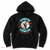 Badminton Champion Train Hard Hoodie thumb 0