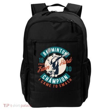 Badminton Champion Train Hard Backpack