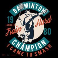 Badminton Champion Train Hard Backpack thumb 2