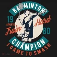 Badminton Champion Train Hard Bucket Hat thumb 4