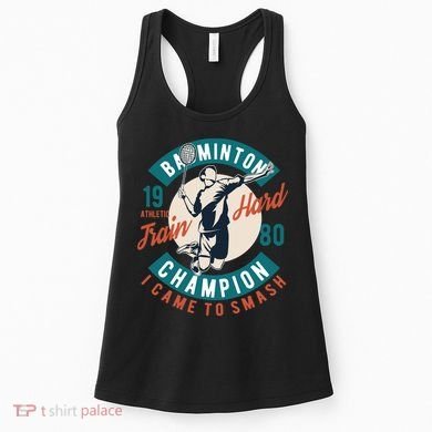Badminton Champion Train Hard Women's Tank Top