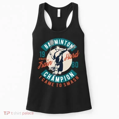Badminton Champion Train Hard Women's Tank Top
