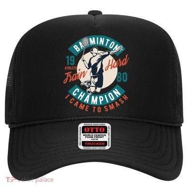 Badminton Champion Train Hard Hat