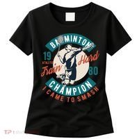 Badminton Champion Train Hard Women's T-Shirt thumb 0