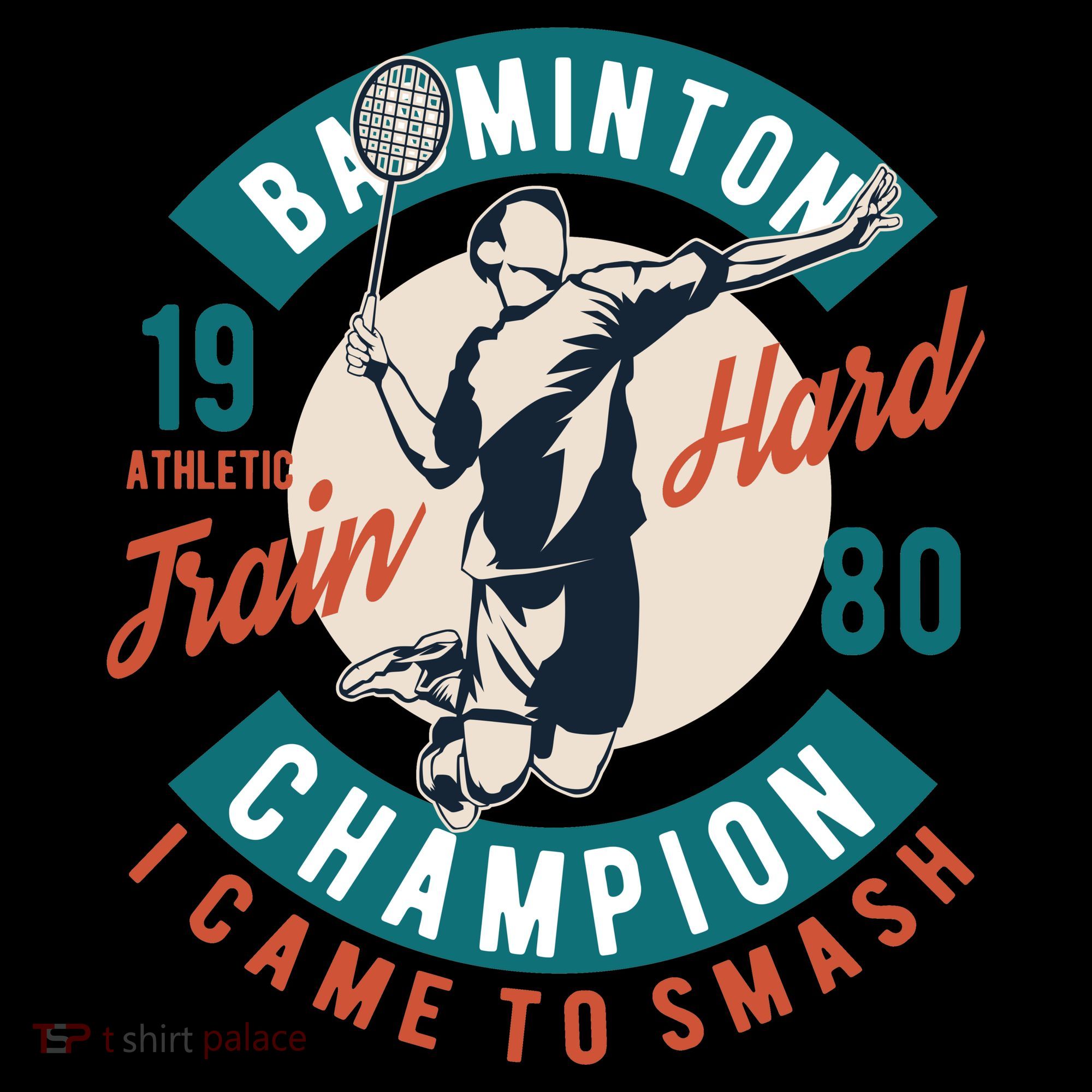 Badminton Champion Train Hard Women's T-Shirt