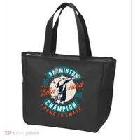 Badminton Champion Train Hard Tote Bag thumb 3