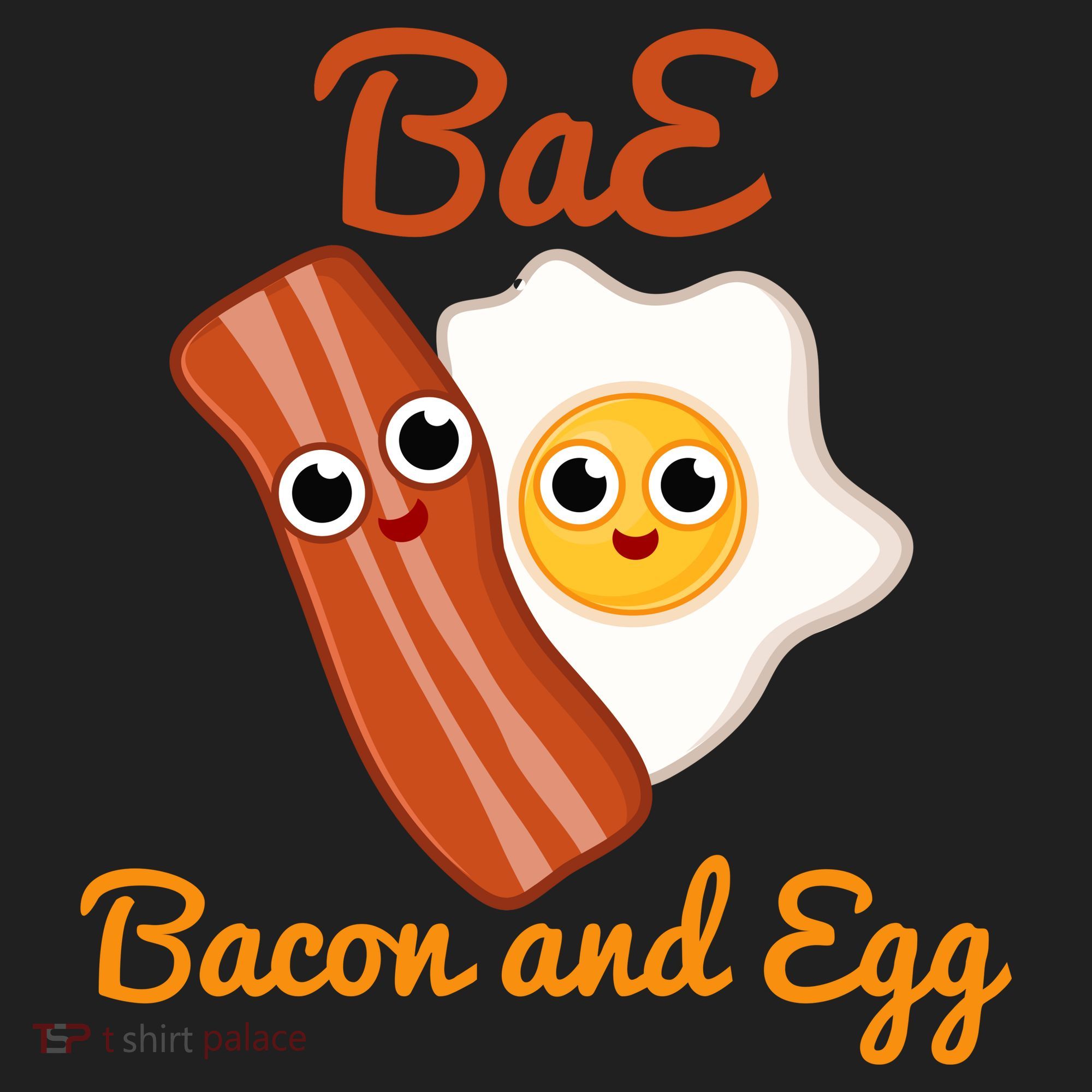 Bae Bacon And Eggs Funny Best Friends Tumbler