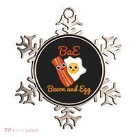 Bae Bacon And Eggs Funny Best Friends Ornament thumb 0