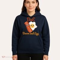 Bae Bacon And Eggs Funny Best Friends Hoodie thumb 5