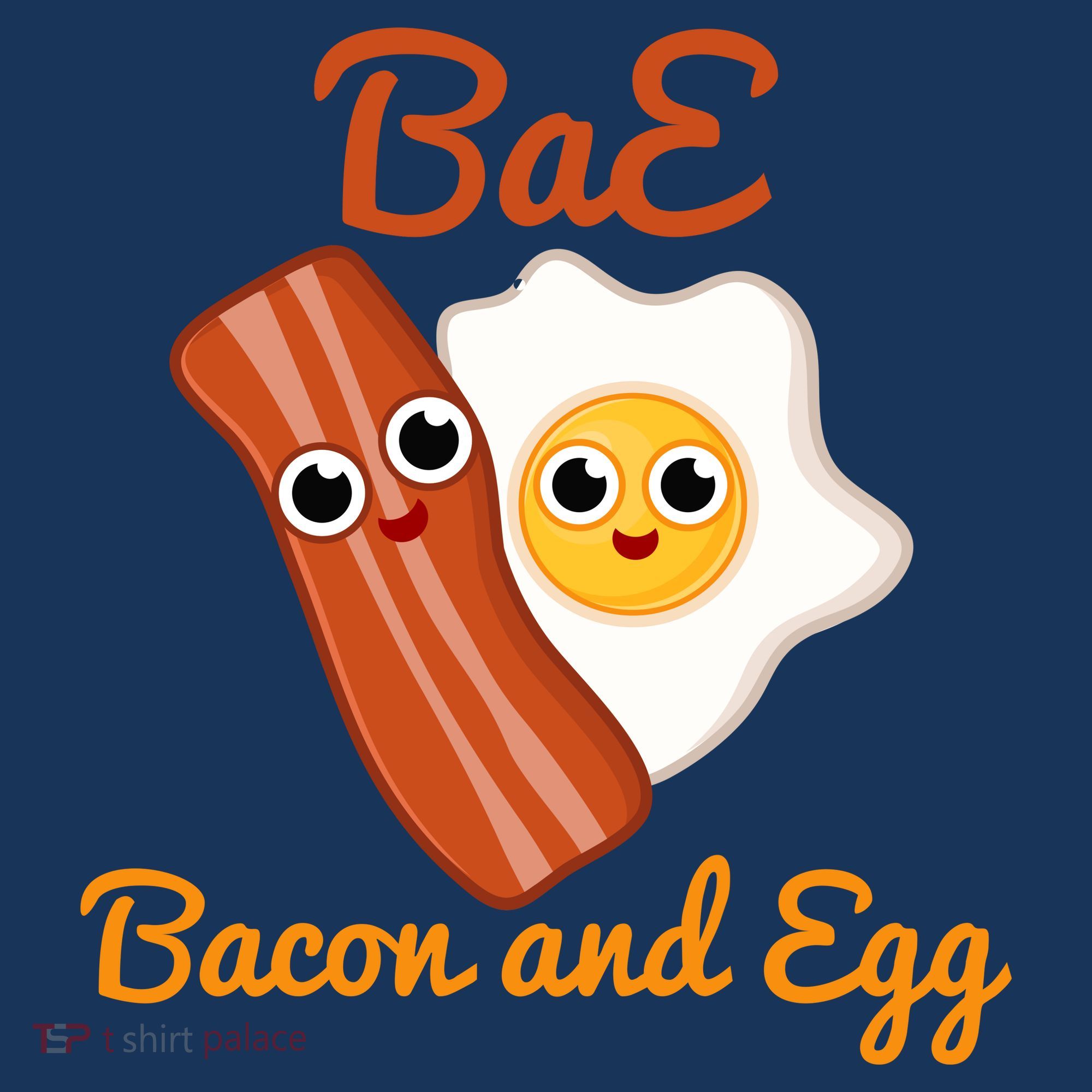 Bae Bacon And Eggs Funny Best Friends Apron