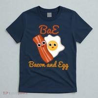 Bae Bacon And Eggs Funny Best Friends T-Shirt thumb 5