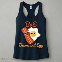 Bae Bacon And Eggs Funny Best Friends Women's Tank Top thumb 3