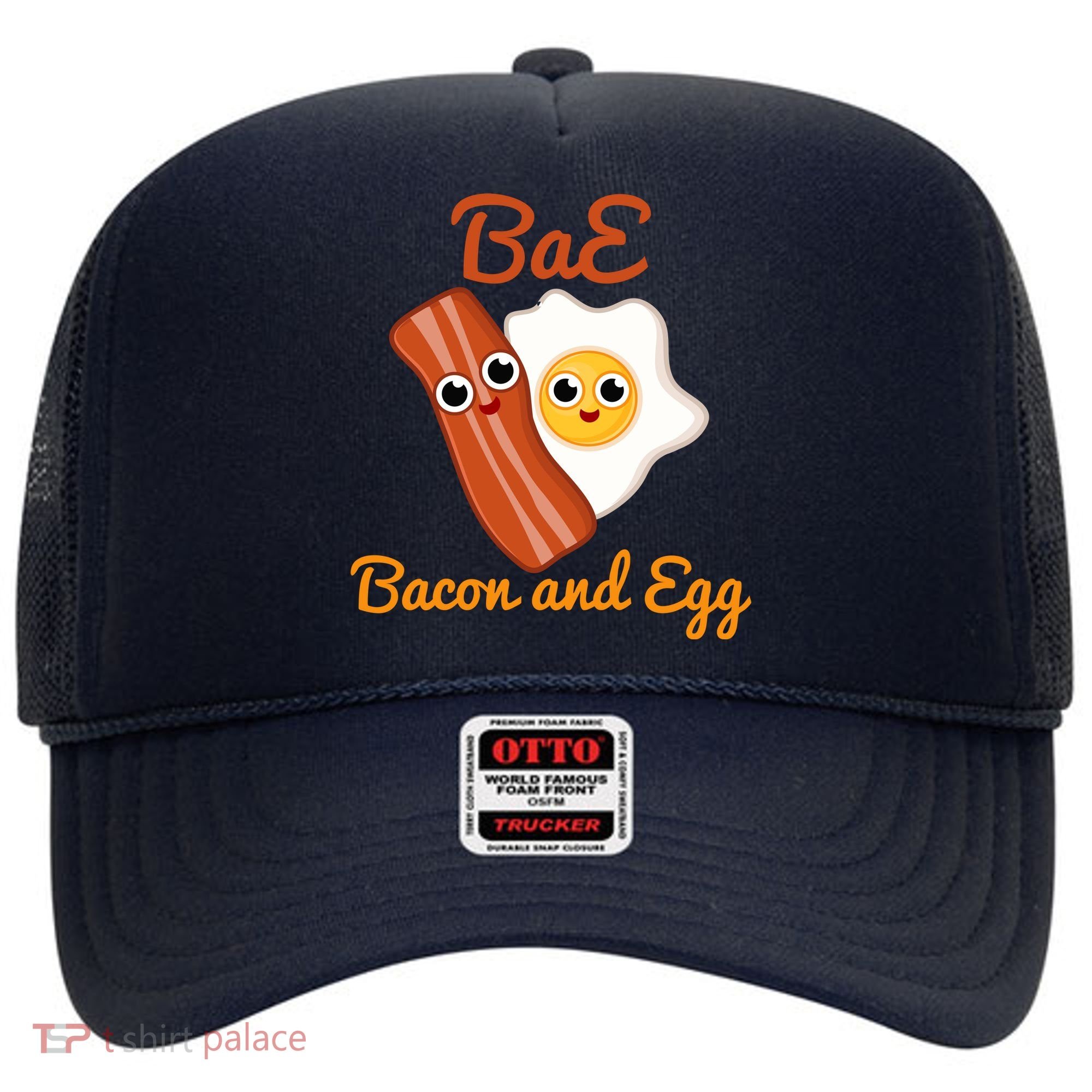 Bae Bacon And Eggs Funny Best Friends Hat