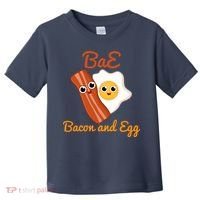 Bae Bacon And Eggs Funny Best Friends Toddler T-Shirt thumb 0