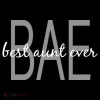 BAE Best Aunt Ever Kids Hoodie thumb 5