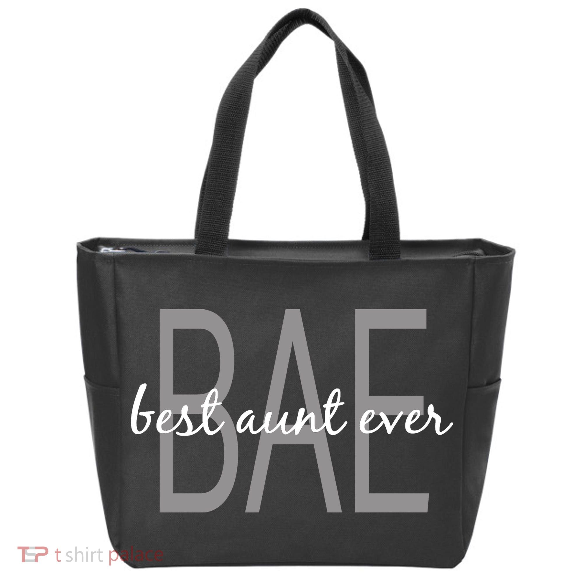 BAE Best Aunt Ever Tote Bag