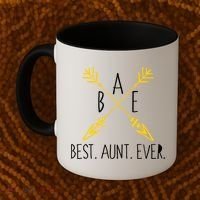 BAE Best Aunt Ever Arrows Logo Coffee Mug thumb 2