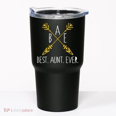 BAE Best Aunt Ever Arrows Logo Tumbler