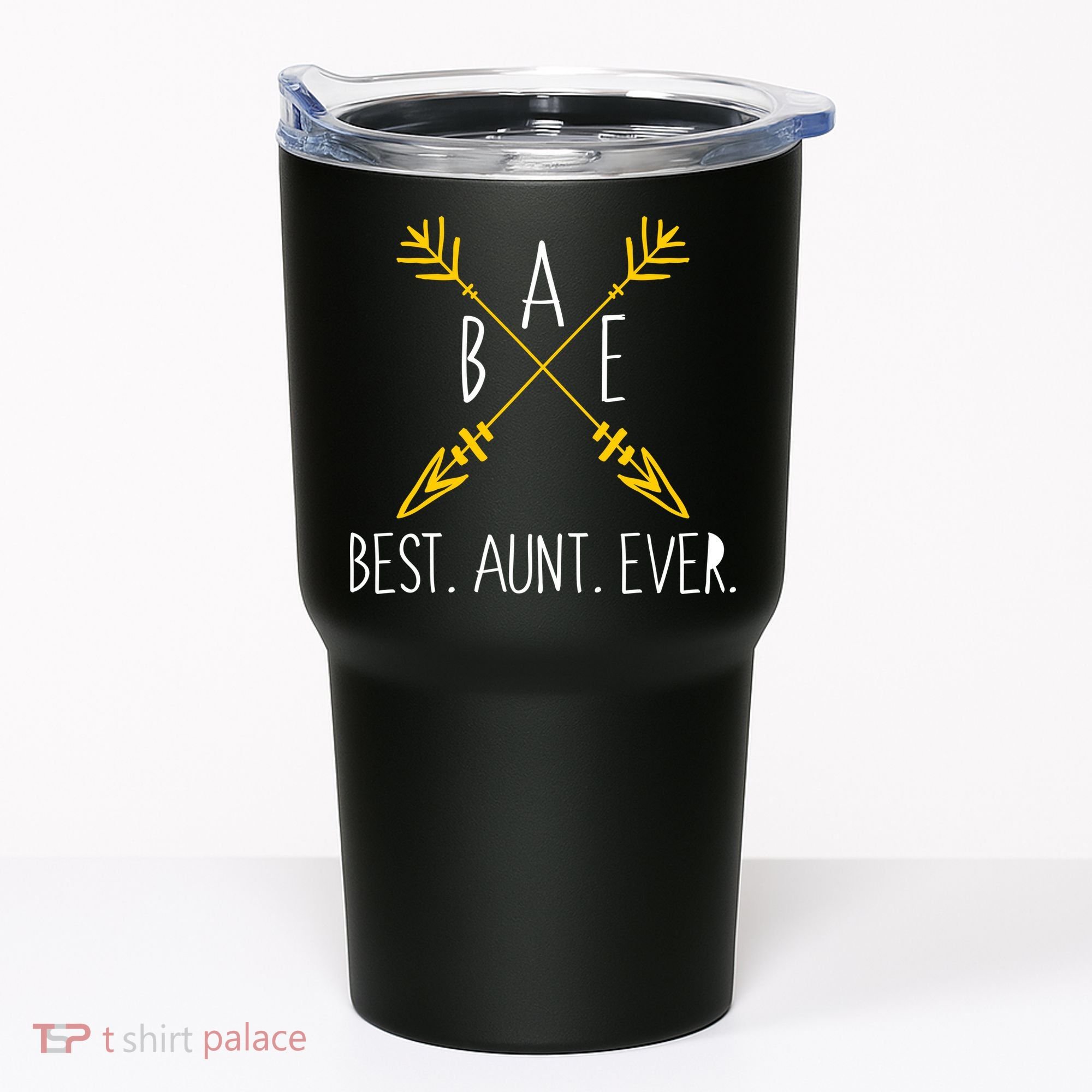 BAE Best Aunt Ever Arrows Logo Tumbler