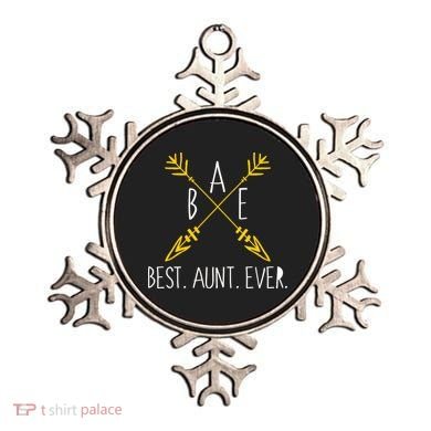 BAE Best Aunt Ever Arrows Logo Ornament