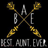 BAE Best Aunt Ever Arrows Logo Ornament thumb 1