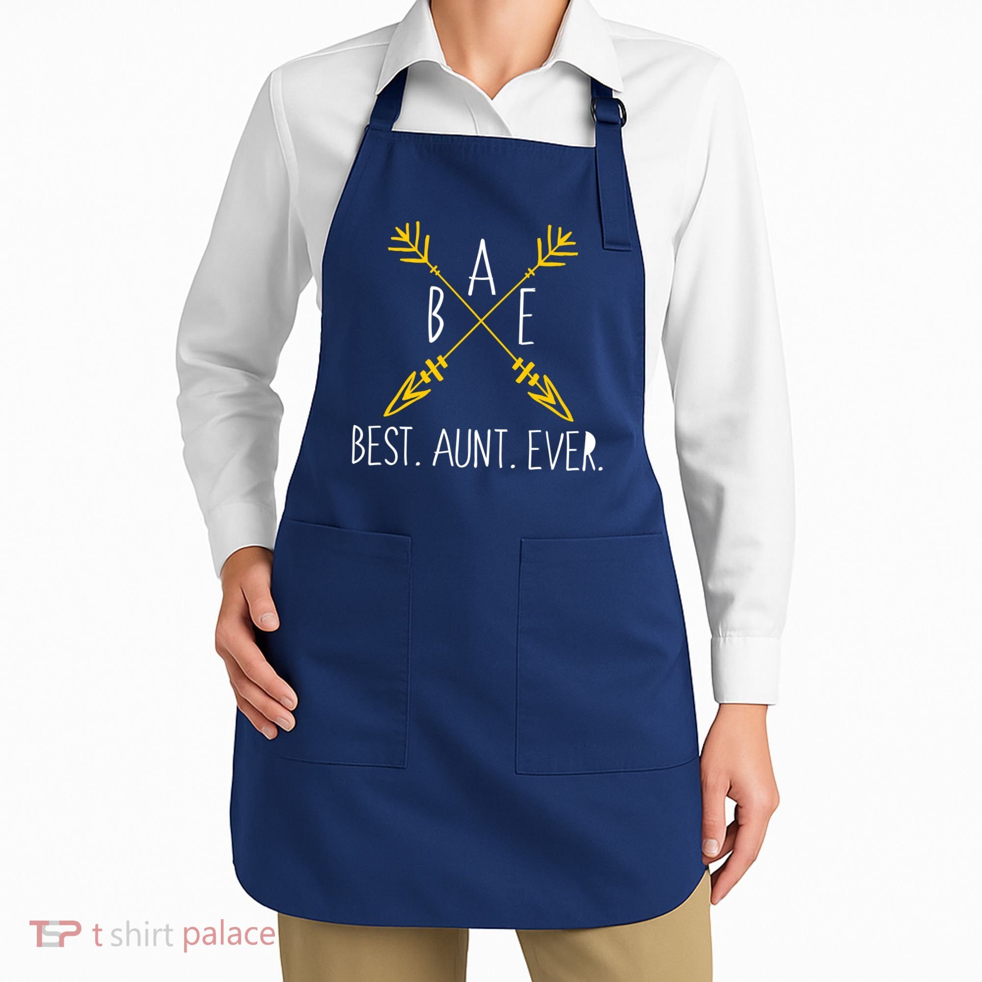 BAE Best Aunt Ever Arrows Logo Apron