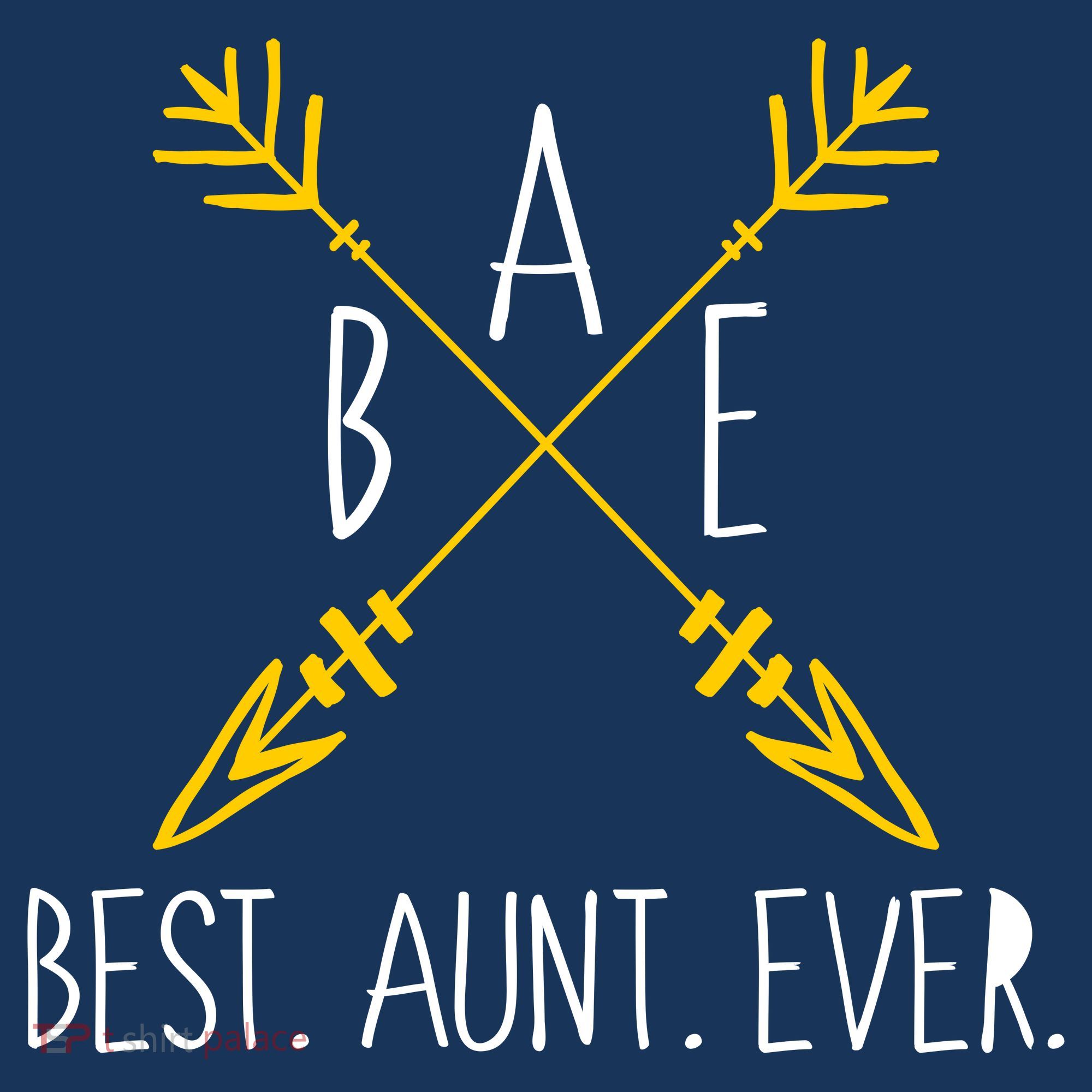 BAE Best Aunt Ever Arrows Logo Hat