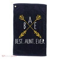 BAE Best Aunt Ever Arrows Logo Golf Towel thumb 0