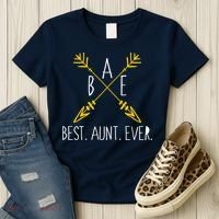 BAE Best Aunt Ever Arrows Logo Women's T-Shirt thumb 3