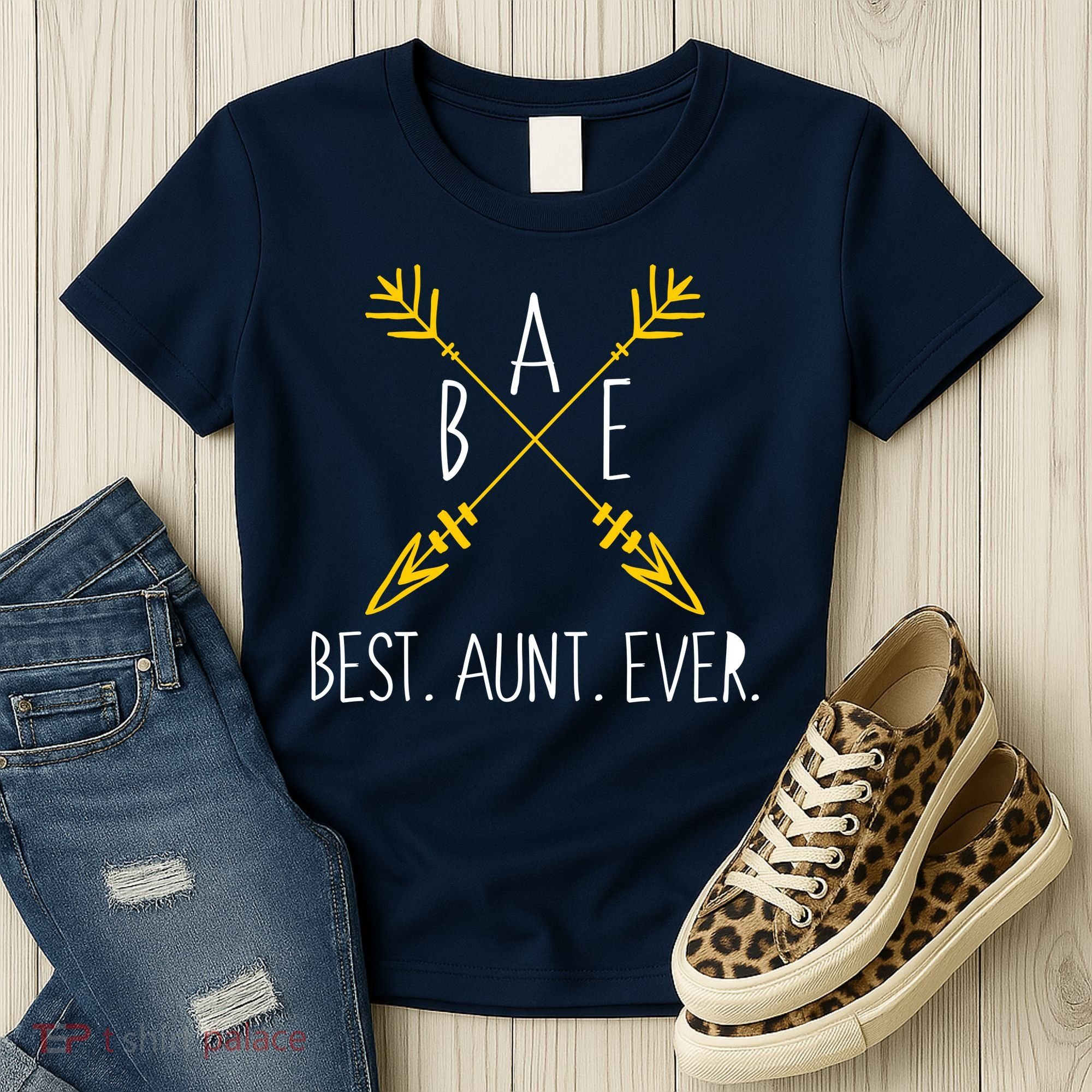 BAE Best Aunt Ever Arrows Logo Women's T-Shirt