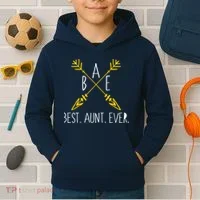 BAE Best Aunt Ever Arrows Logo Kids Hoodie thumb 2