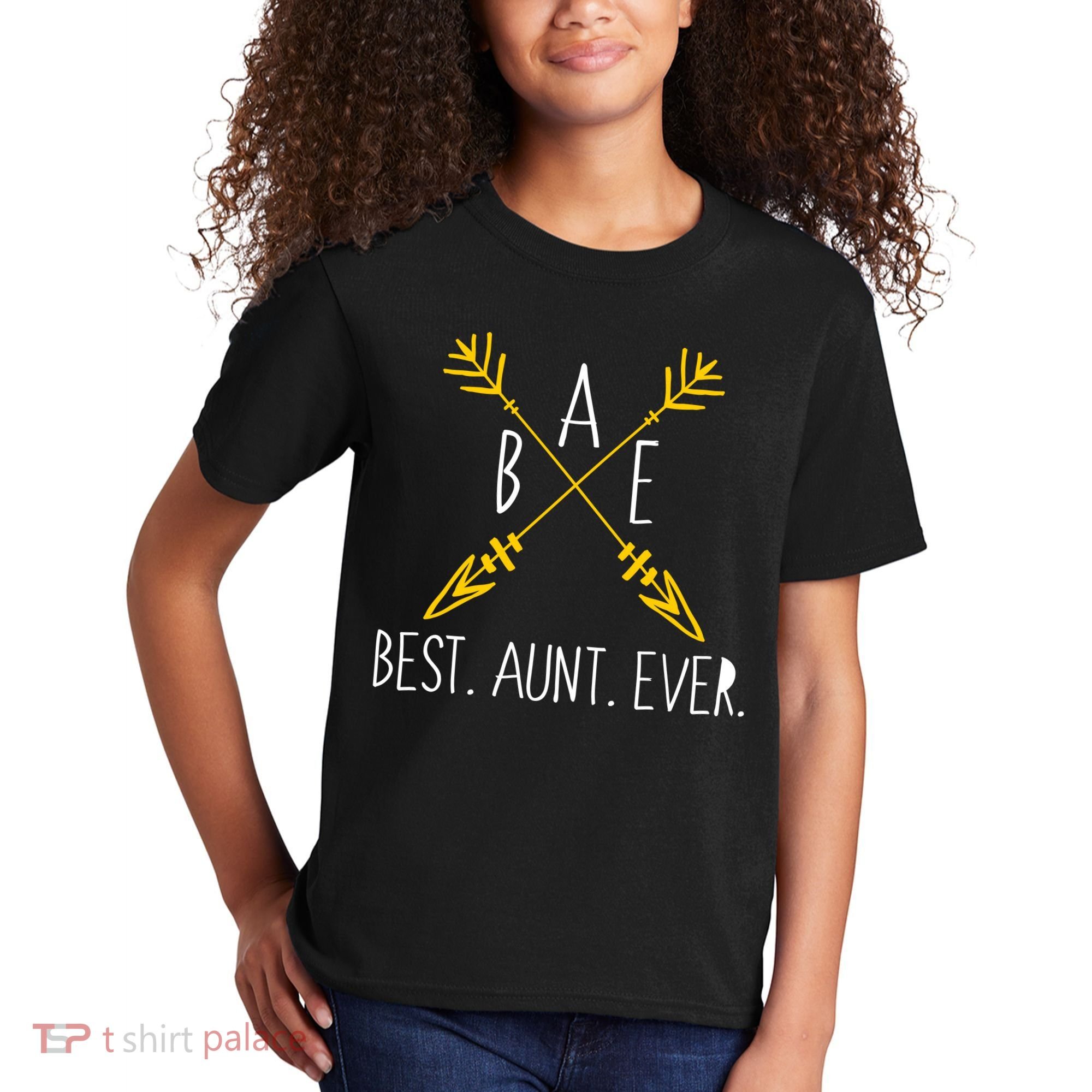 BAE Best Aunt Ever Arrows Logo Kids T-Shirt