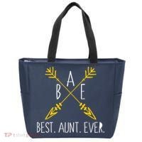 BAE Best Aunt Ever Arrows Logo Tote Bag thumb 0