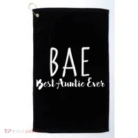 BAE Best Auntie Ever Golf Towel thumb 0