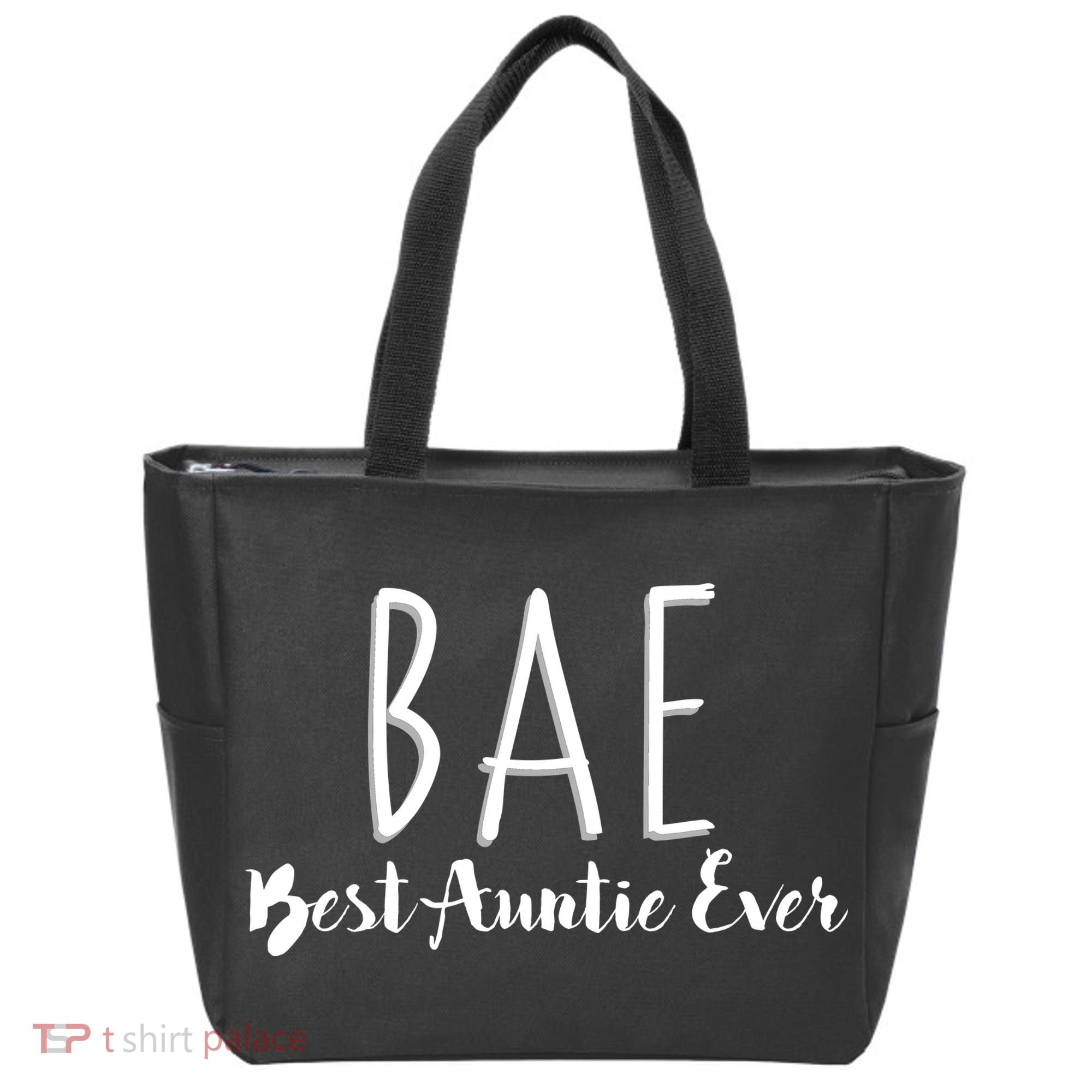BAE Best Auntie Ever Tote Bag
