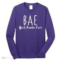 BAE Best Auntie Ever Long Sleeve Shirt thumb 0