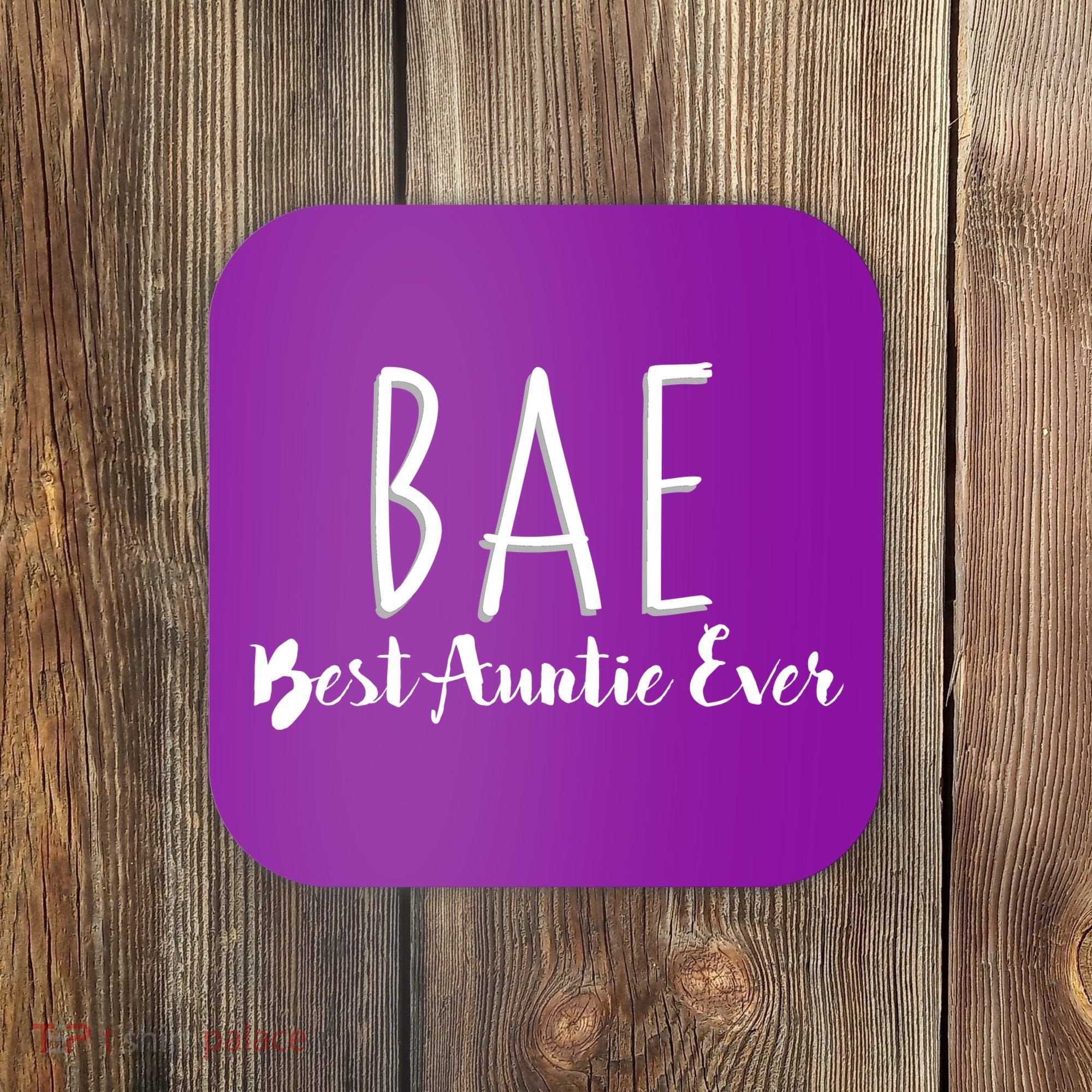 BAE Best Auntie Ever Coaster