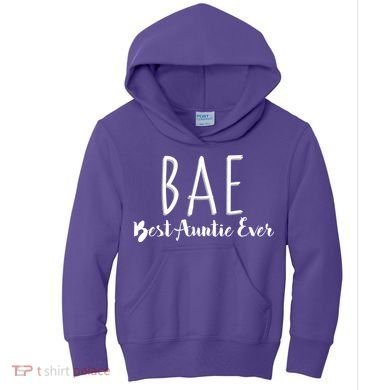 BAE Best Auntie Ever Kids Hoodie