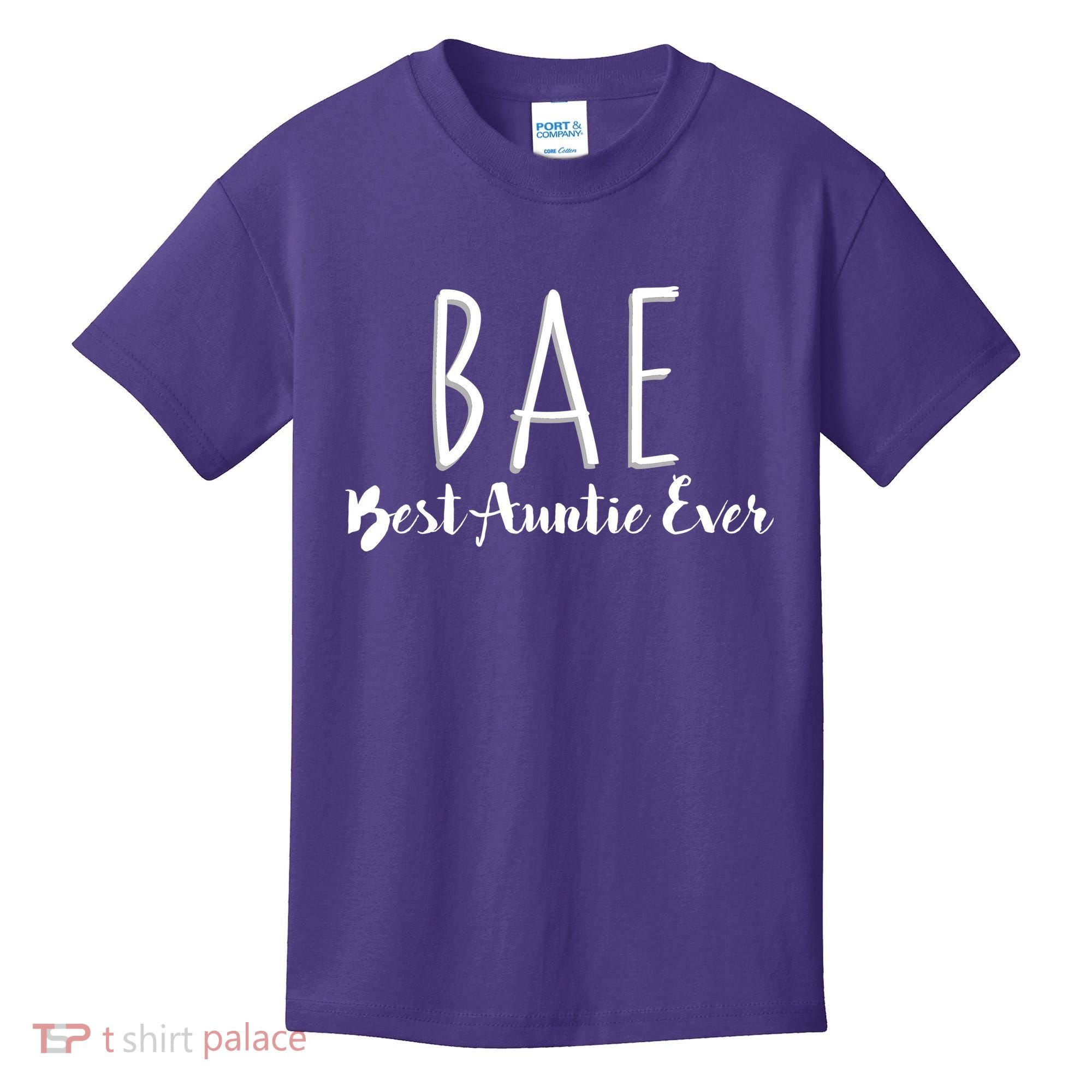 BAE Best Auntie Ever Kids T-Shirt