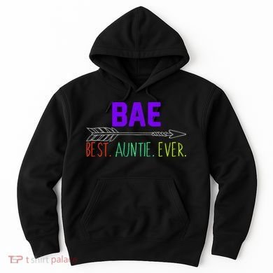 BAE Best Auntie Ever Colorful Hoodie