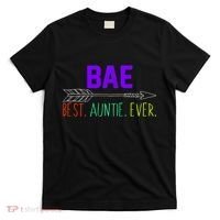 BAE Best Auntie Ever Colorful T-Shirt thumb 0