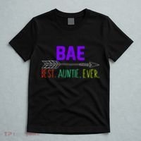 BAE Best Auntie Ever Colorful T-Shirt thumb 5