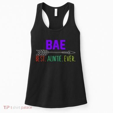 BAE Best Auntie Ever Colorful Women's Tank Top
