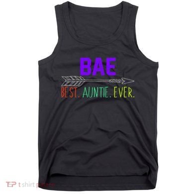 BAE Best Auntie Ever Colorful Tank Top