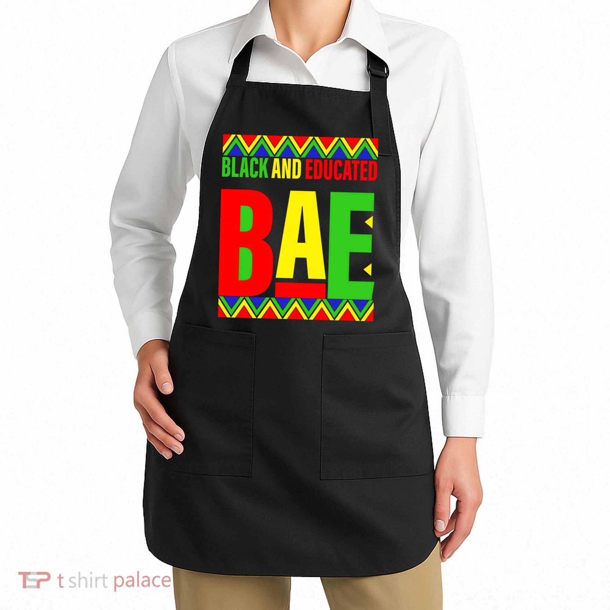 Bae Black And Educated Proud African Apron
