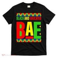 Bae Black And Educated Proud African T-Shirt thumb 0