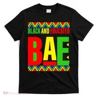 Bae Black And Educated Proud African T-Shirt thumb 0