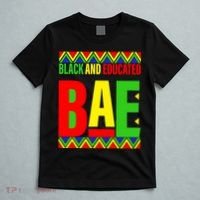 Bae Black And Educated Proud African T-Shirt thumb 5