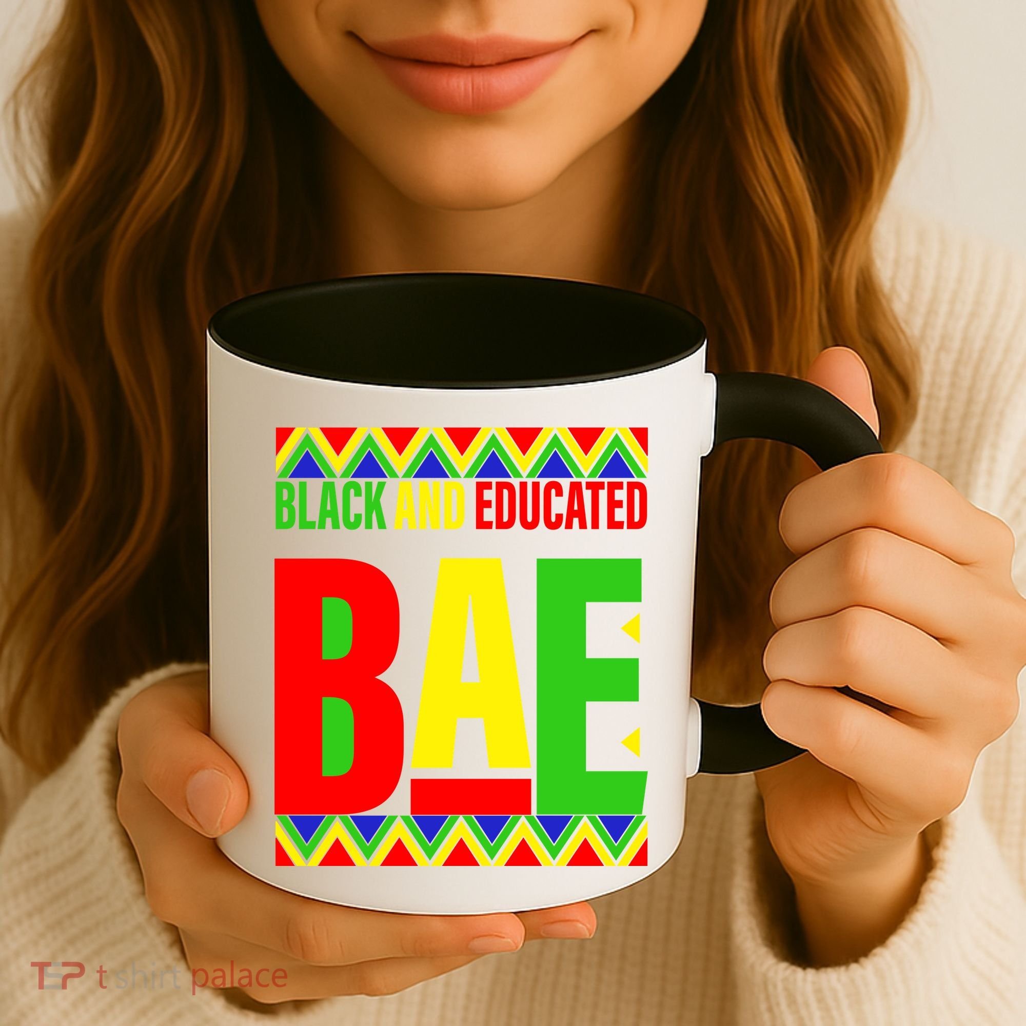 Bae Black And Educated Proud African Coffee Mug