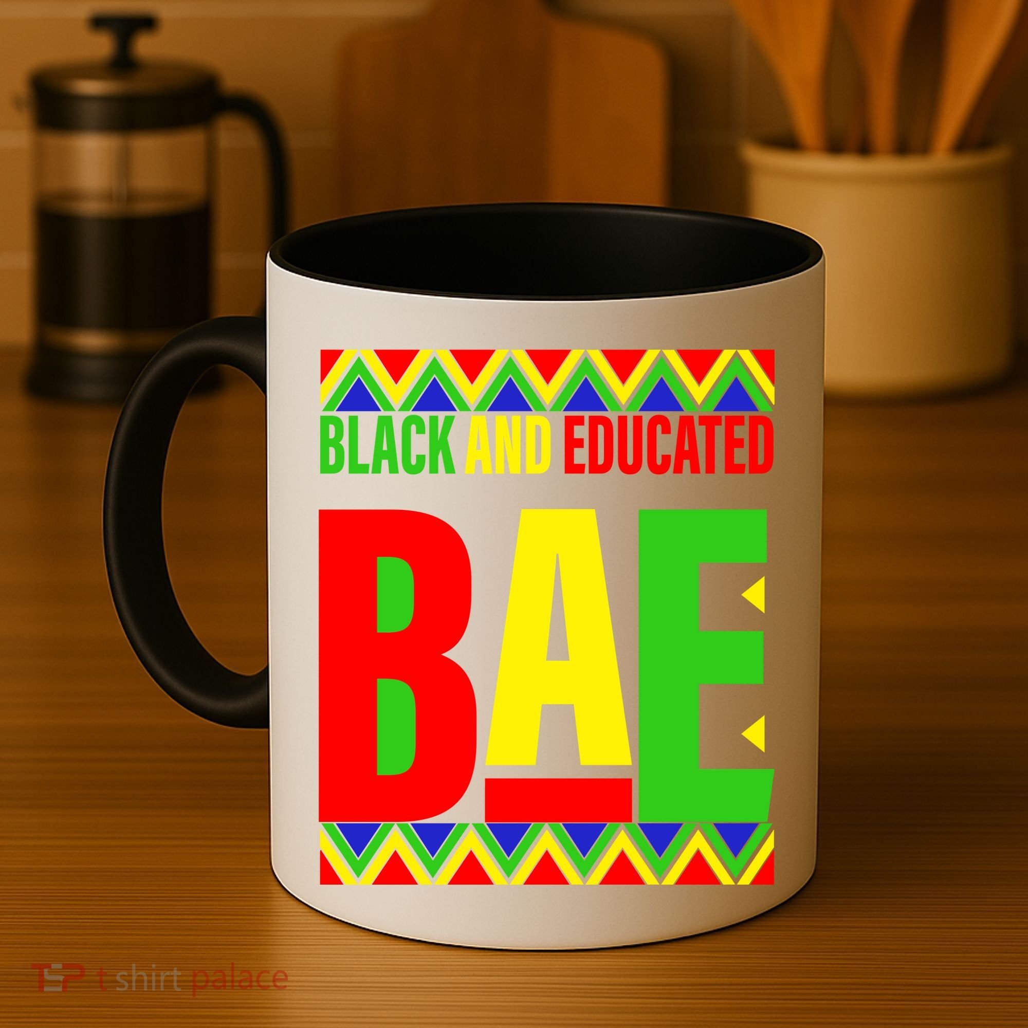 Bae Black And Educated Proud African Coffee Mug